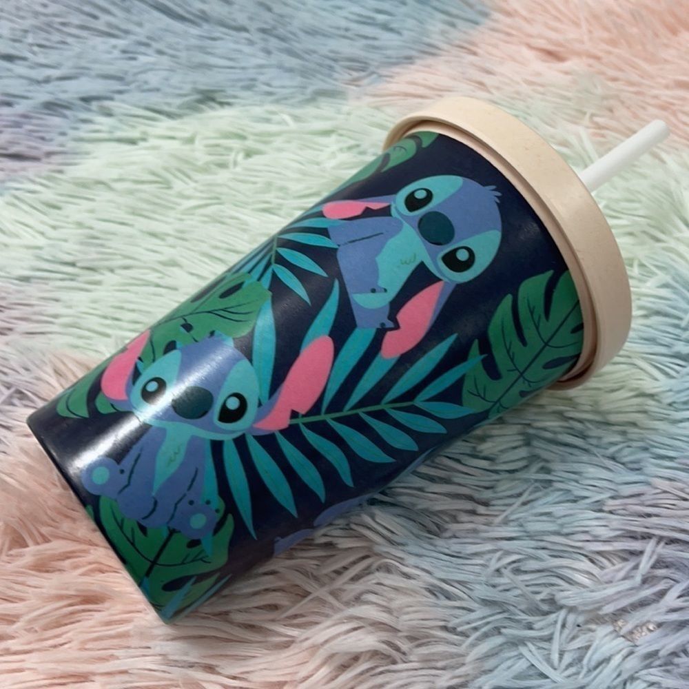 Stitch tropic tumble w / straw